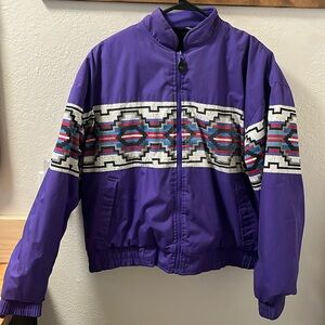 Vintage Purple Roper Jacket